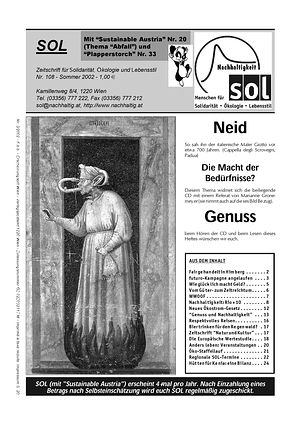 Cover SOL-Magazin 108