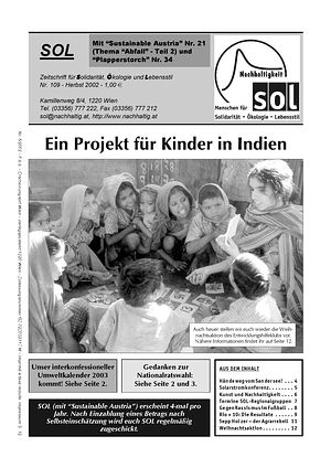Cover SOL-Magazin 109