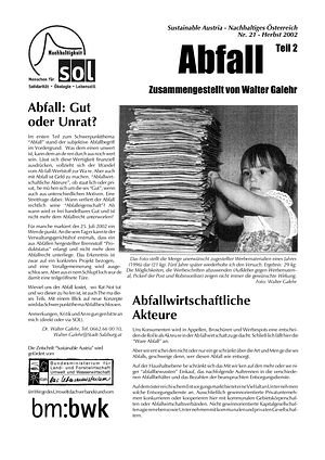 Cover Sustainable Austria Nr. 21