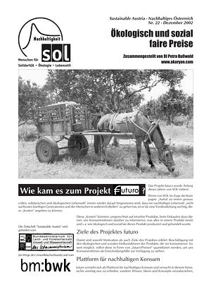 Cover Sustainable Austria Nr. 22