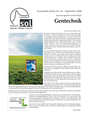 Cover Sustainable Austria Nr. 44