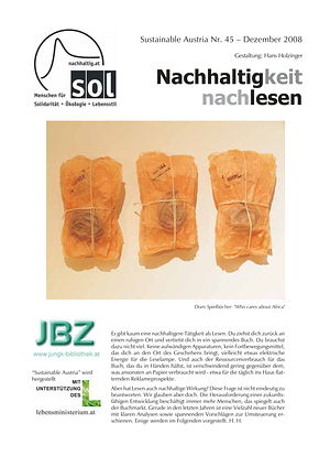 Cover Sustainable Austria Nr. 45