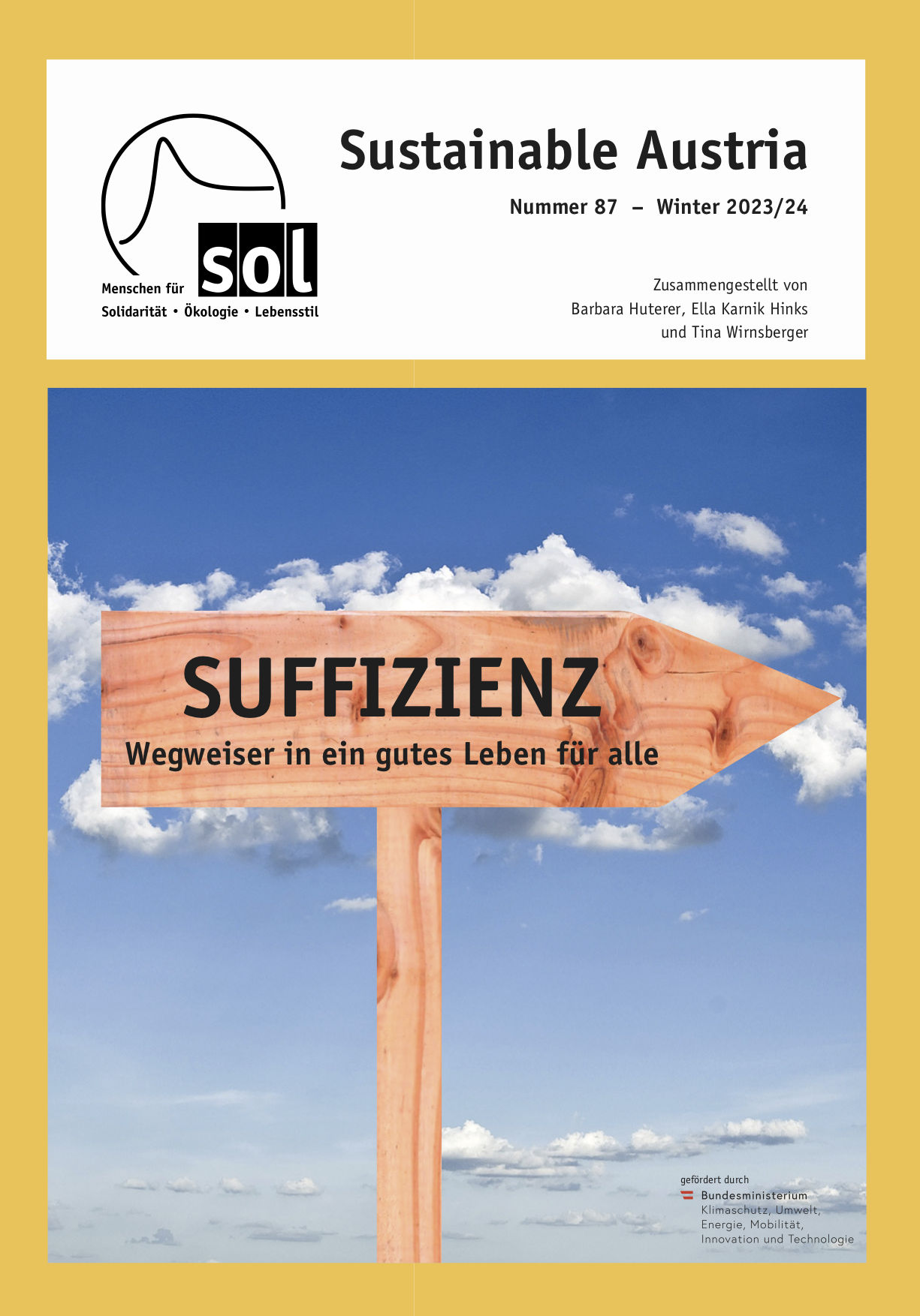 Cover Sustainable Austria 87